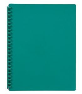 Marbig Green A4 Refillable Display Book 20 Pocket