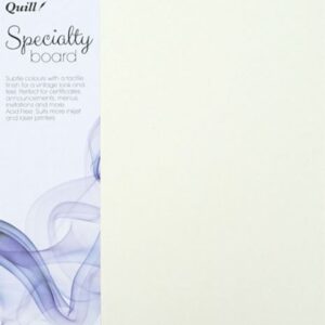 Card Quill A4 Parchment White Ivory 06080 176Gsm Pack 50 Suits inkjet & Laser for invites