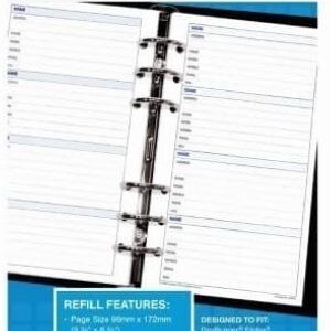 Telephone Address Debden Personal Refill Suit Personal Planner 172 x96mm PR2002