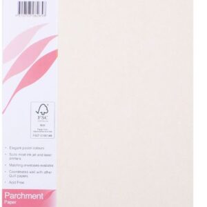 Quill Parchment Paper 90Gsm A4 Natural Pack 100