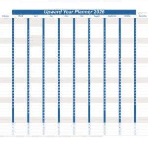 Upward 2026 Wall Planner 1005MM X 685MM  UPCY4701-26