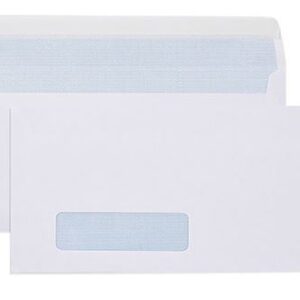 Cumberland Correspondence Envelopes Strip Seal Window Secretive Dlx 120X235MM Box 500