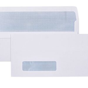 Cumberland Dlx 120X235MM Self Seal Window Sec White Envelope Box 500