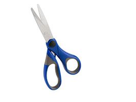 Marbig Comfort Soft Grip Scissors No 5 135MM Blue