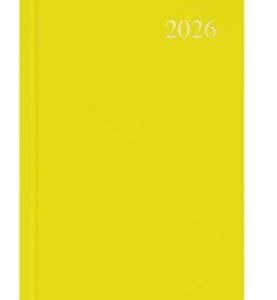 Diary 2026 Collins Essa53.45 A5 Essential Week To View Yellow