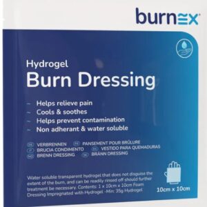 BURNEX BURN HYDROGEL DRESSING 10CMX10CM