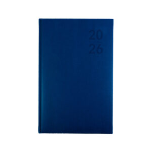 Diary 2026 Debden B7R 125X80MM Silhouette Week To View Slimline Pu Navy S6700.P59-26