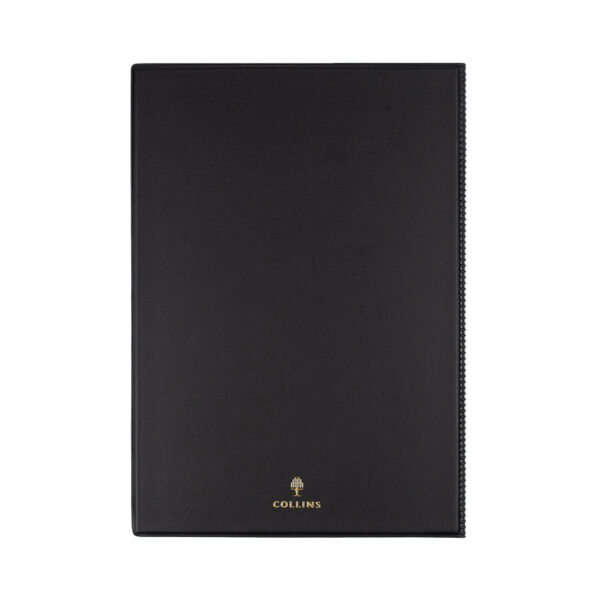 Collins Belmont Padded Diary A4 Day To A Page Black 2026 30 Min Appt 8:00Am-6:00Pm 147.V99-26 - Image 3