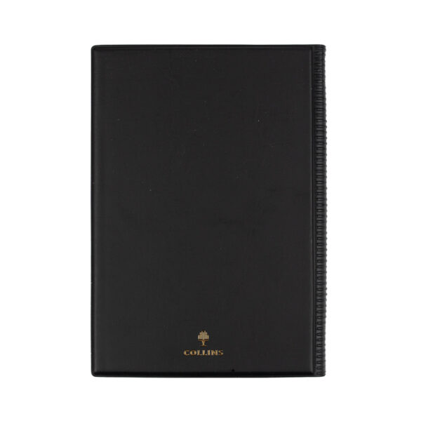 Collins Belmont Padded Diary A5 Two Days To A Page Window Black 2026 287W.V99-26 - Image 3