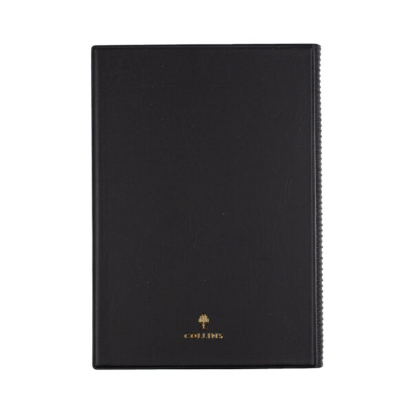 Collins Belmont Padded Diary A5 Week To An Opening Black 2026 1 Hour Appt 9:00Am-5:00Pm 387.V99-26 - Image 3