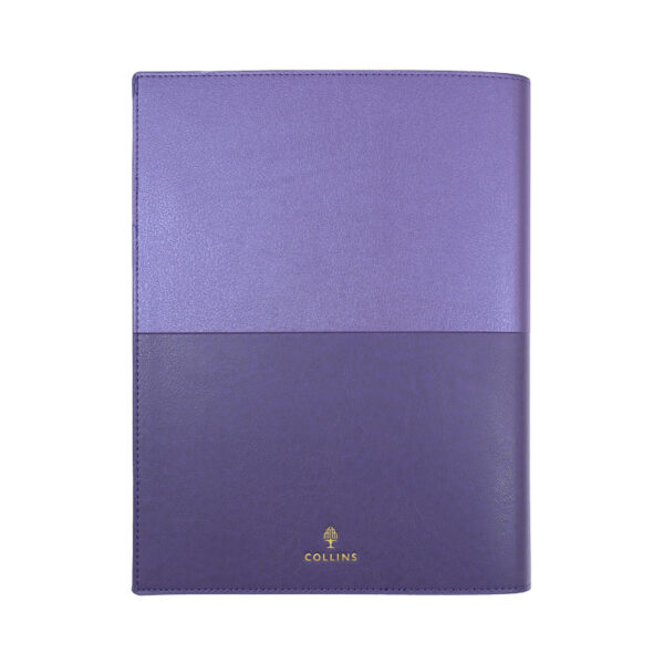 Diary 2026 Collins A4 Vanessa Day To Page Pu Lilac Purple 145.V55 - Image 3