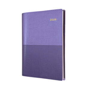 Diary 2026 Collins A6 Vanessa Day To Page Pu Lilac 165.V55-26