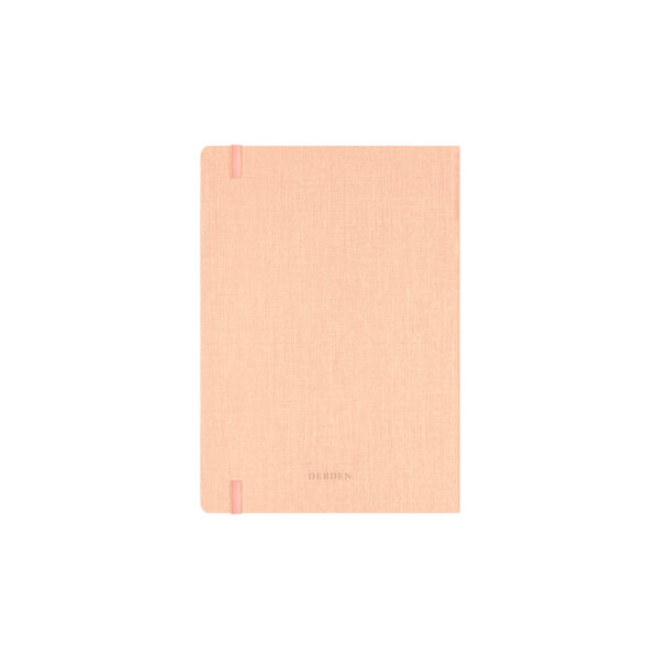 Diary 2026 Debden A5 Designer A5 Dtp D18.P51-26 Textured Fabric Peach - Image 3