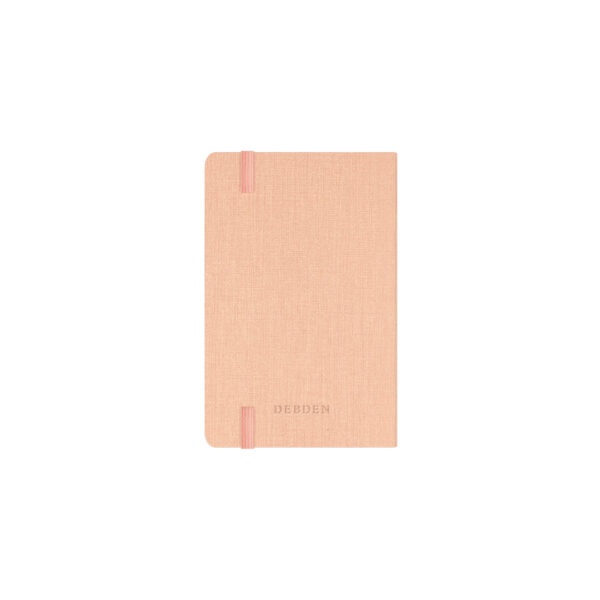 Diary 2026 Debden D36 Pocket Designer Wtv D36.P51-26 Textured Fabric Peach 85X132MM - Image 3