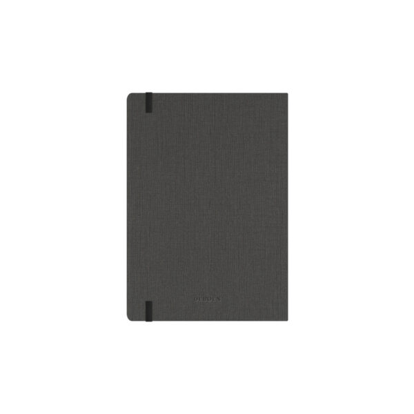 Debden Designer Diary A5 Week To View D38.P98-26 Charcoal Textured Fabric 2026 - Image 3