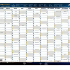 Writeraze 2026 11800 Wall Planner Laminated 700X1000MM Framed