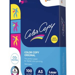 PAPER COLOUR COPY MONDI WHITE A3 100GSM REAM 500 SHEETS