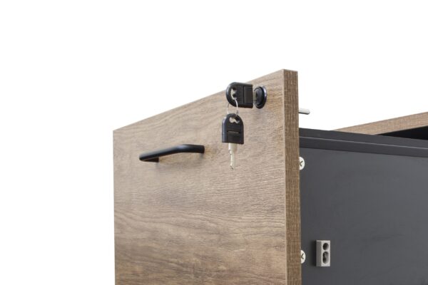 Fixed Desk Pedestal 3 Drawers OMJ-FP3-CS/WH-WT/CH-VW/WH - Image 3