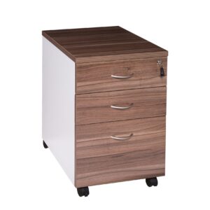 Mobile Pedestal 2 Drawers + 1 File OMJ-M3-CS/WH-WT/CH-VW/WH