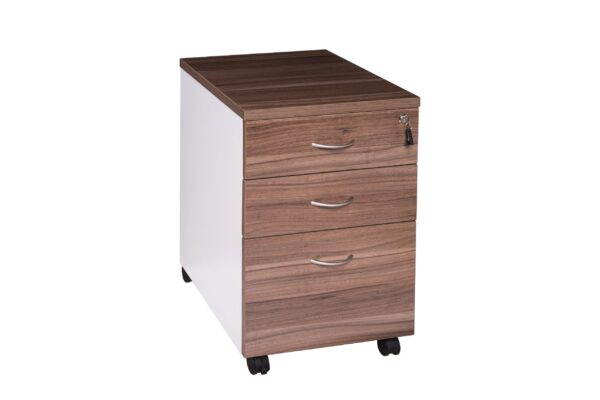 Mobile Pedestal 2 Drawers + 1 File OMJ-M3-CS/WH-WT/CH-VW/WH