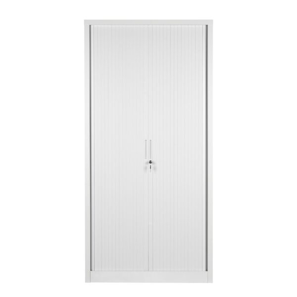 Metal Tambour Storage Cupboard