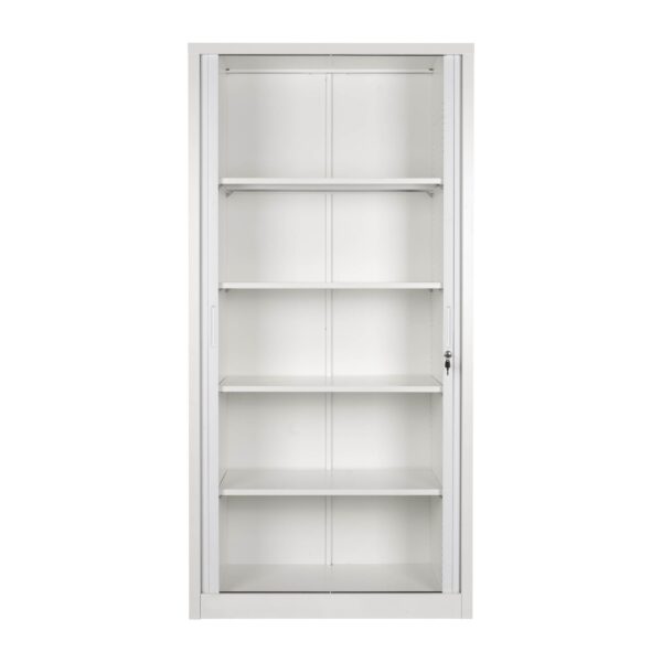 Metal Tambour Storage Cupboard - Image 5