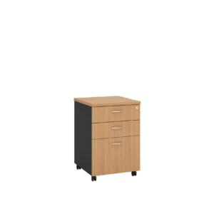 Mobile Pedestal 2 Drawers & 1 File OM-M3