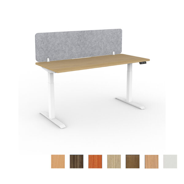 Altura Entry 2-Stage Height Adjustable Desk (GOPD-ALT2CWH/BK) - Image 5