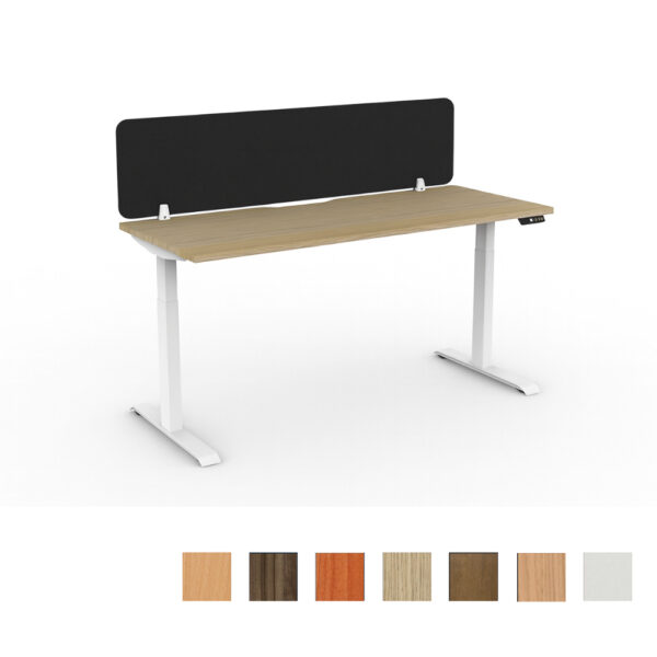 Altura Entry 2-Stage Height Adjustable Desk (GOPD-ALT2CWH/BK) - Image 2