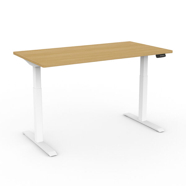 Altura Entry 2-Stage Height Adjustable Desk (GOPD-ALT2CWH/BK)