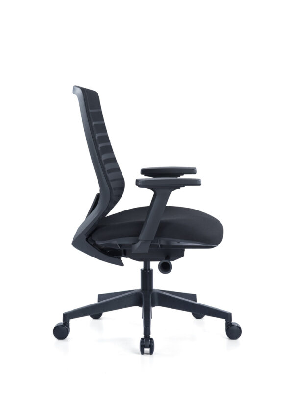 Captain Office Chair (GOPST-W25MBK) - Image 3