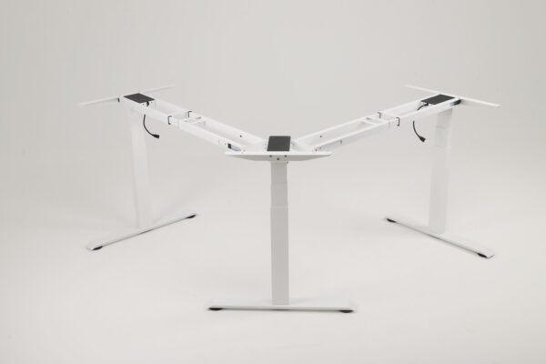 Altura Height Adjustable L-Shape Desk Frame GOPNA-ALT3WS-WH/BK - Image 12