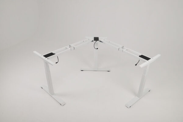 Altura Height Adjustable L-Shape Desk Frame GOPNA-ALT3WS-WH/BK - Image 10