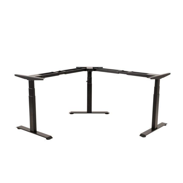 Altura Height Adjustable L-Shape Desk Frame GOPNA-ALT3WS-WH/BK - Image 6