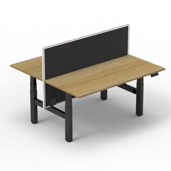 Altura Height Adjustable Twin Desk Frame – Dual Motors per workstation GOPNA-ALT3II-DOUBLEWH/BK - Image 10