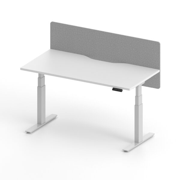 Altura Height Adjustable Twin Desk Frame – Dual Motors per workstation GOPD-ALT3WH/BK - Image 7