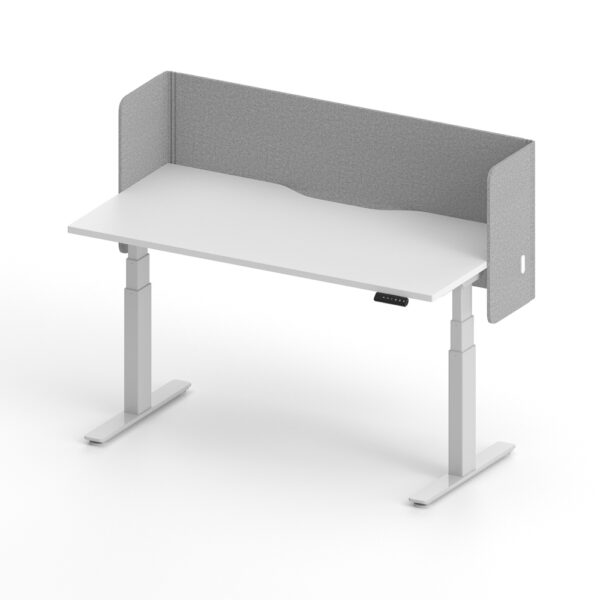 Altura Height Adjustable Twin Desk Frame – Dual Motors per workstation GOPD-ALT3WH/BK - Image 6