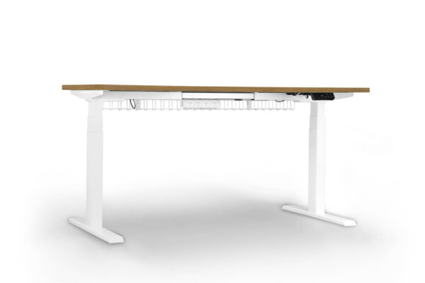 Altura Plus Height Adjustable Desk – Dual Motors GOPNA-ALT3WH/BK - Image 5