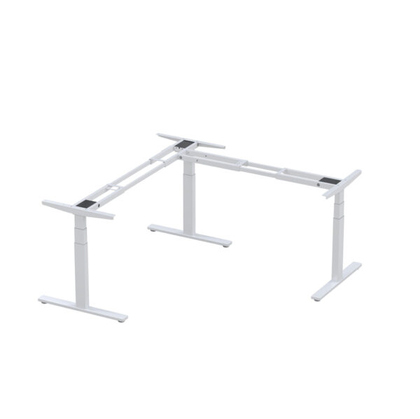 Altura Workstation 3-Leg 3-Stage Height Adjustable Desk Frame – Triple Motors (Frame Only) GOPNA-ALTW3BK/WH/GY
