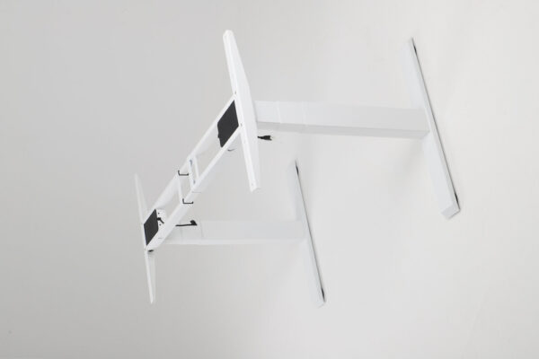 Altura Height Adjustable Twin Desk Frame – Dual Motors per workstation (Frame Only) GOPD-ALT3WH/BK - Image 11