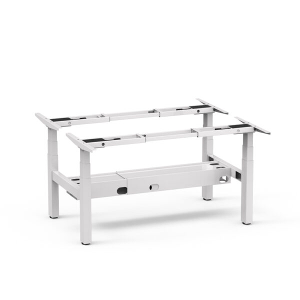 Altura Height Adjustable Twin Desk Frame – Dual Motors per workstation (Frame Only) GOPNA-ALTII-DOUBLEWH/BK - Image 7