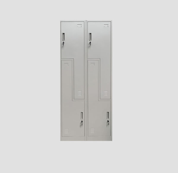 METAL STEP LOCKER – 4 DOOR (BANK OF 2), WITH CAM LOCK | Independent ...