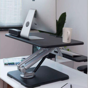 Height Adjustable Sit Stand Desk Riser GOPWX-SMSBK