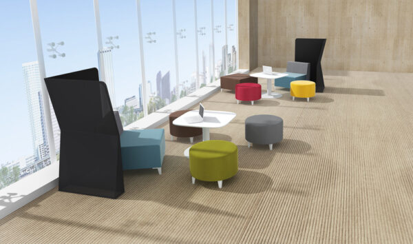 SIMPLE CORNER SCREEN Charcoal Mesh Fabric Left-hand Side (LHS) or Right-hand Side (RHS) - Image 3