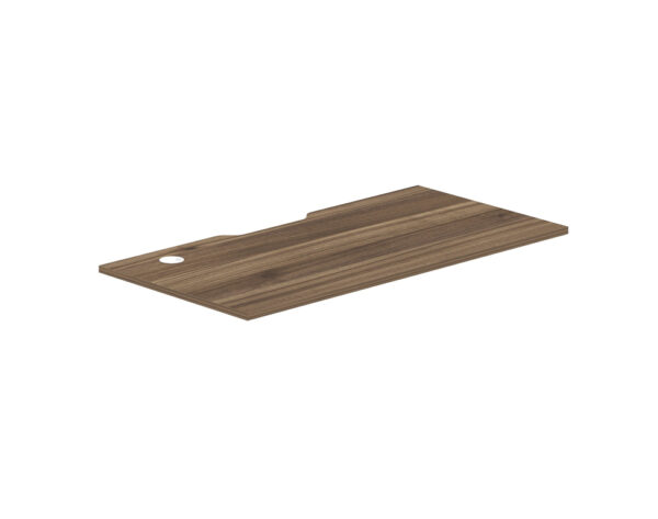 Scallop Cut Desk Top Panels