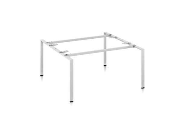 WorkSmart Series U Shaped Metal Leg – Double Sided Desk