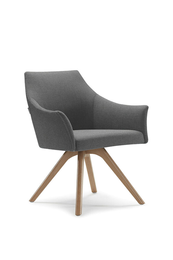 GOPSF31F/33F BL/CHA/LB/BK/LG/BG/RD/AQ/LL/OG/YL/CG TULIP Tub Chair - Image 2