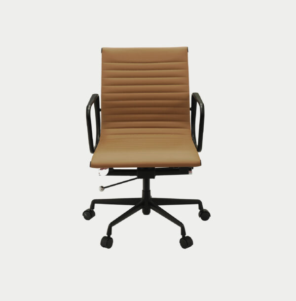 GOPW-E24MPUBK/BK-E24MPUOR/BK ADORA PU Office Chair – Medium Back - Image 6