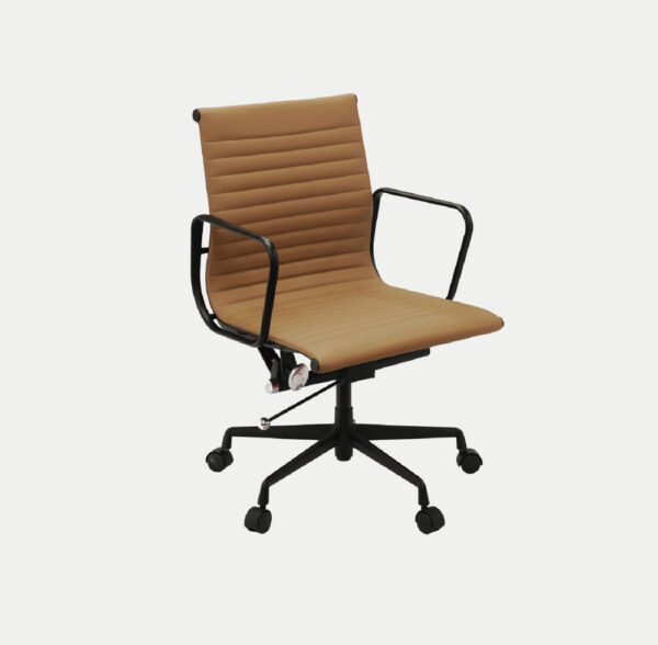 GOPW-E24MPUBK/BK-E24MPUOR/BK ADORA PU Office Chair – Medium Back - Image 11