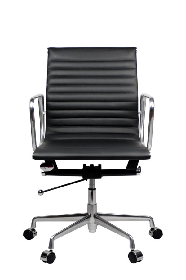 GOPW-E03ML/HL AERO Leather Office Chair – Medium Back - Image 10